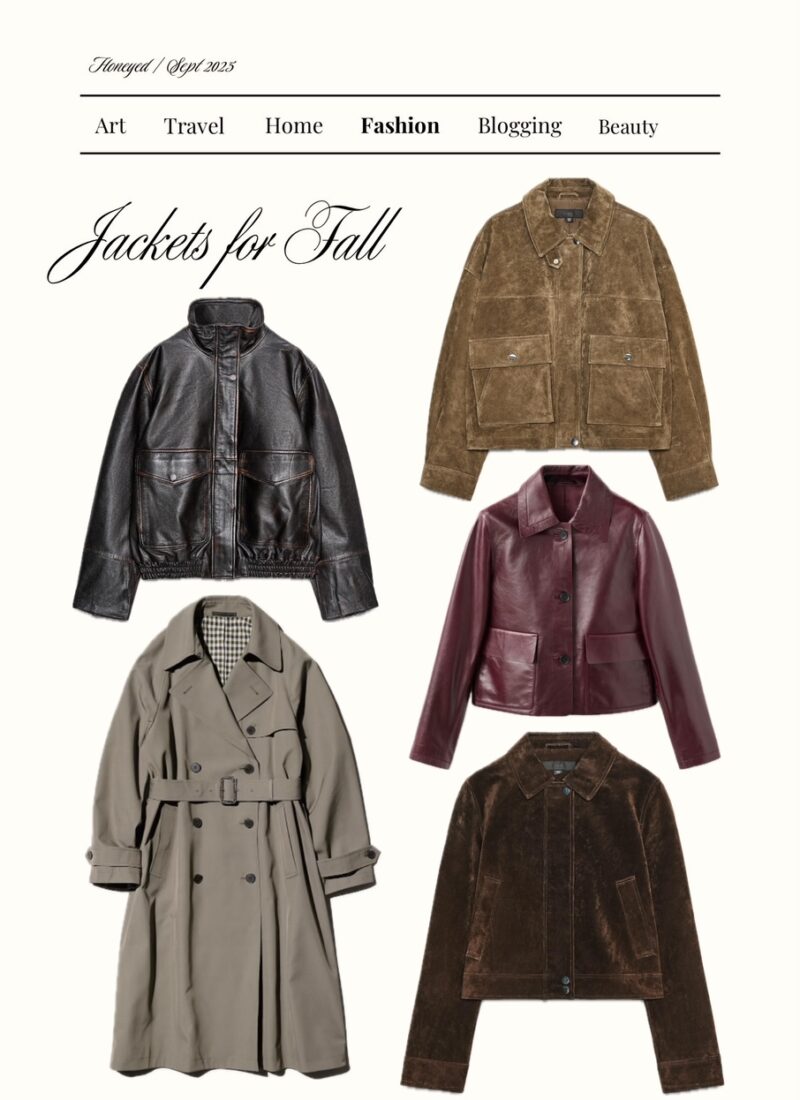 Popular Jackets to Wear for Fall